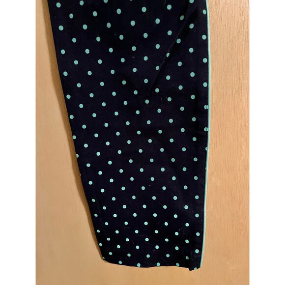 Old Navy Pixie Skinny Pants Women’s size 8 blue polka dot Stretch Office Career - Picture 4 of 7